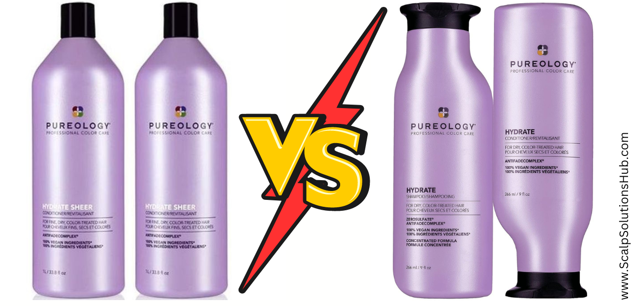 Pureology Hydrate vs Hydrate Sheer: Ultimate Comparison Guide!