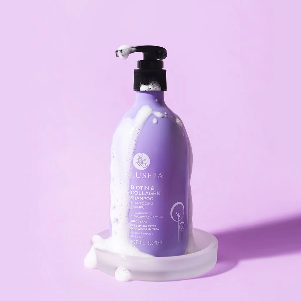 LUSETA biotin and collagen shampoo reviews